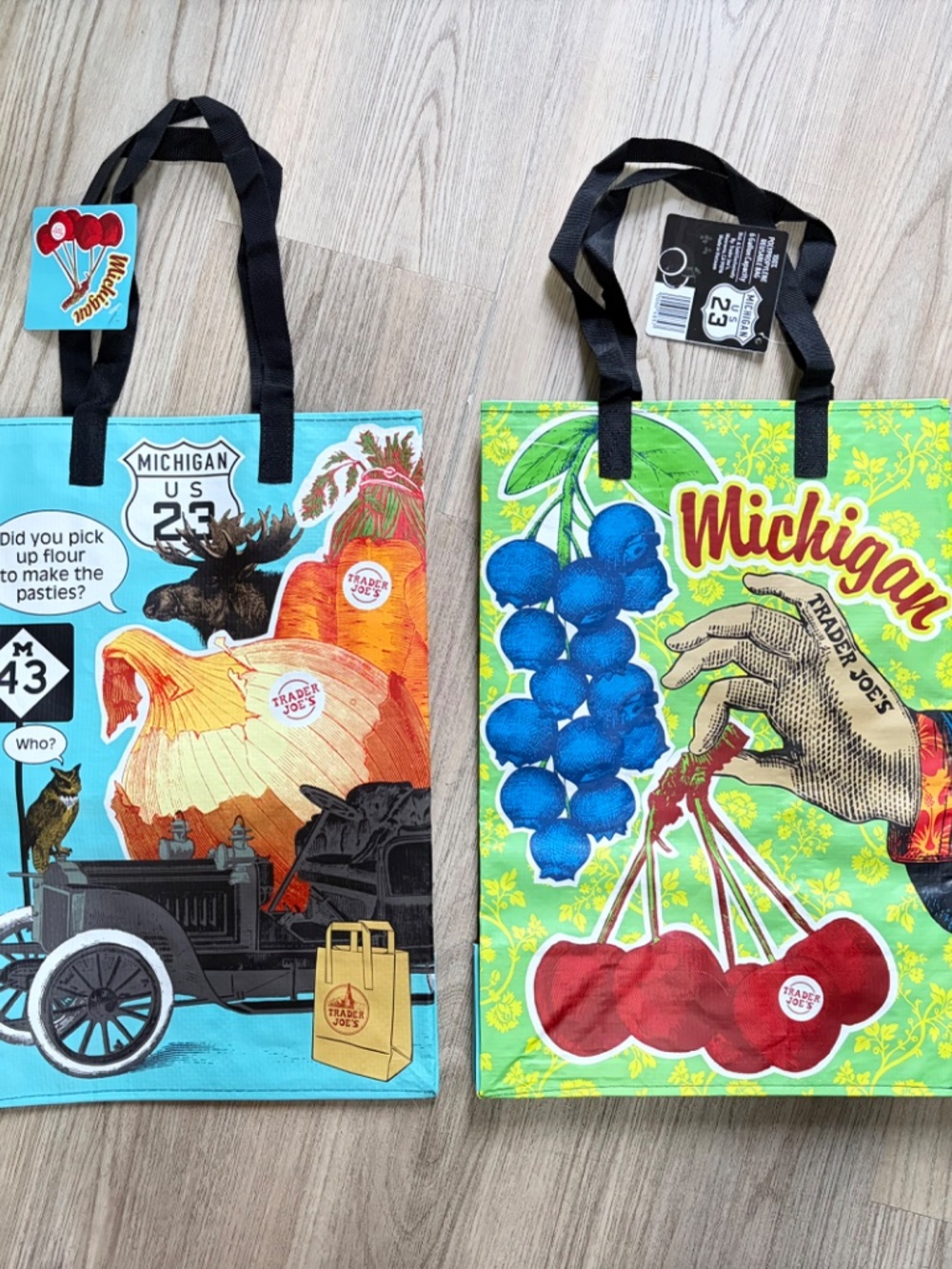 Trader Joe’s Reusable Grocery Bag Michigan 1 bag only